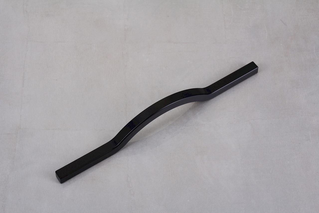 Мебельная ручка Poliplast РП-41/128 KS0071AQ1 VE1026 Черный матовый (27185)