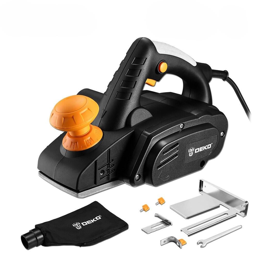 Електрорубанок DEKO 12177 900W 82 мм Black/Yellow (32709387)