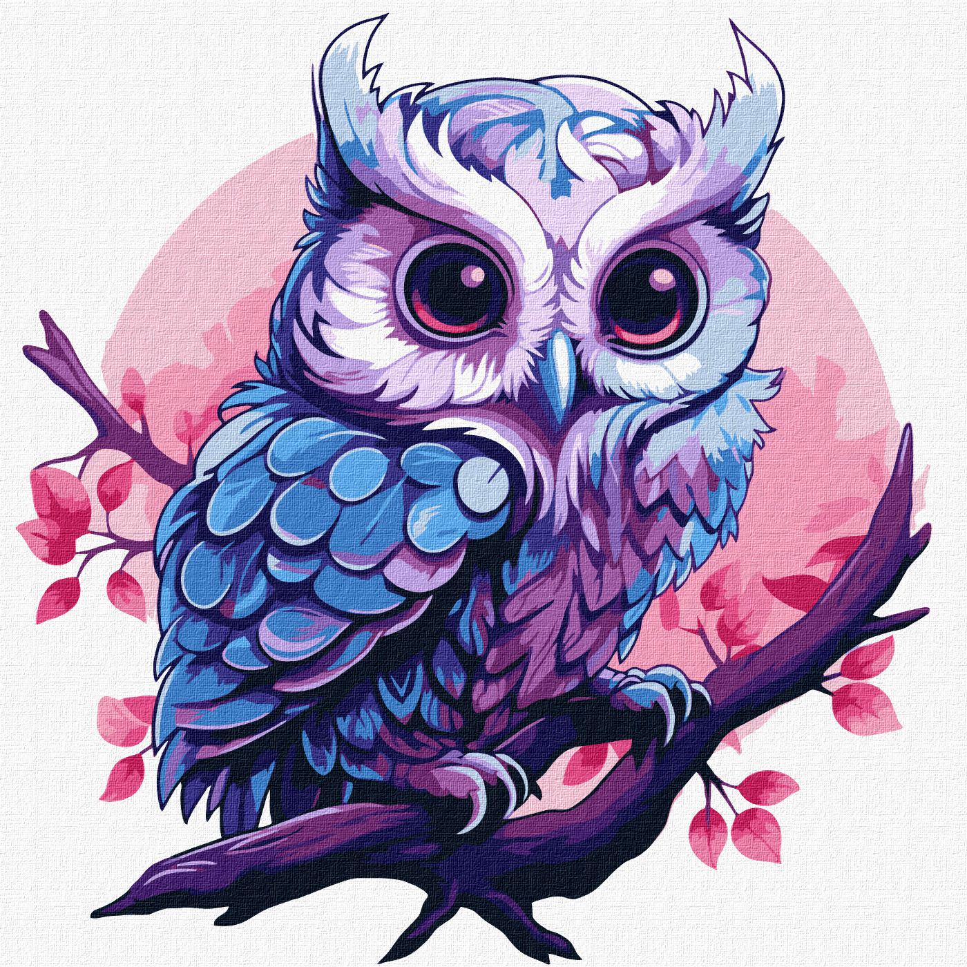 Картина по номерам Идейка Символ мудрости 40x40 см (Id-KHO6560)