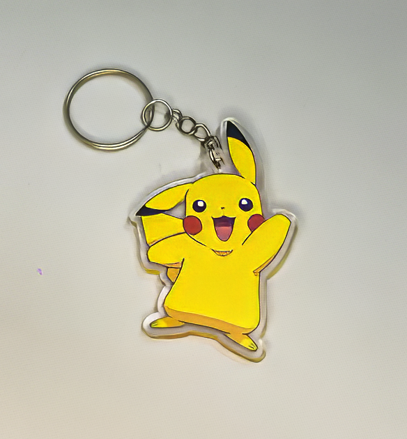 Брелок акриловый Pokemon Pikachu Покемон Пикачу 1 (2123176274)