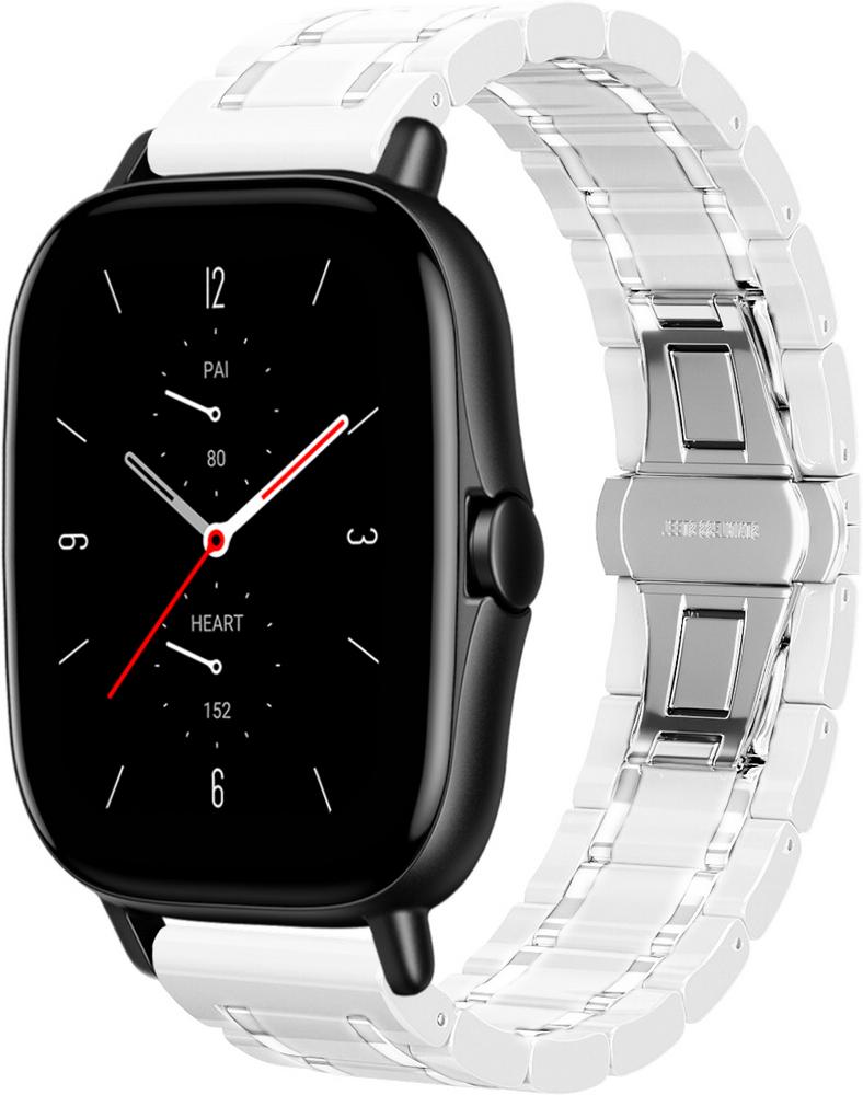 Ремешок керамический Ceramo для Amazfit GTS 2 White (28738-29)