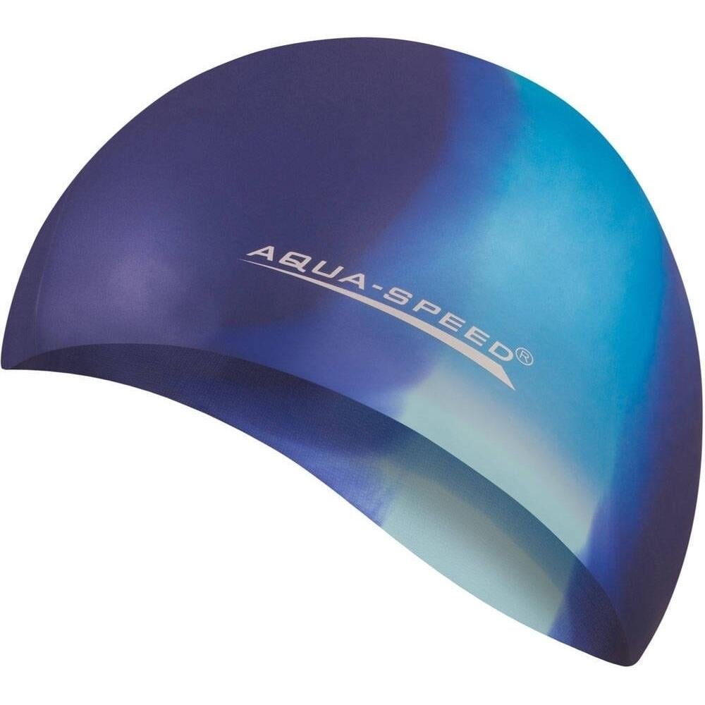 Шапочка для плавания Aqua Speed BUNT Темно-сине-голубой (113-76) Шапочка для плавания Aqua Speed BUNT Темно-сине-голубой (113-76)