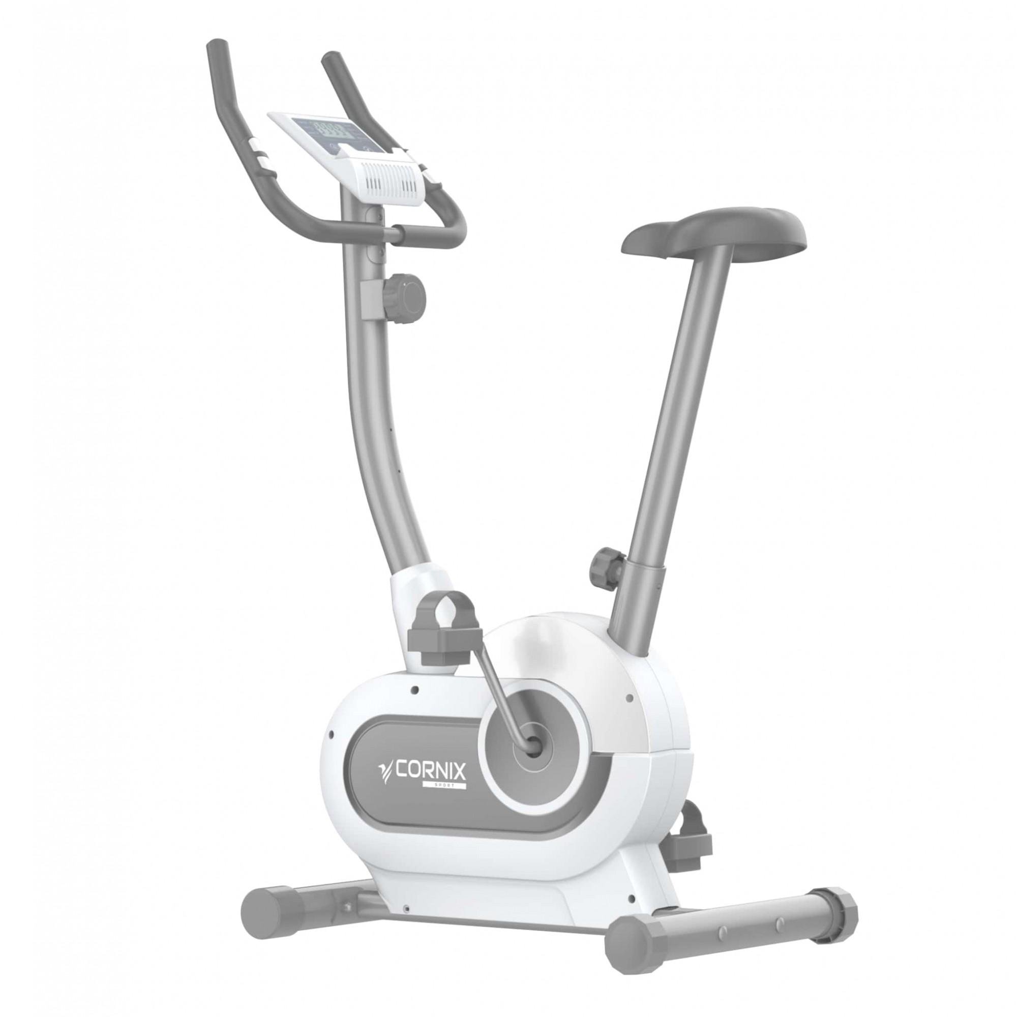 Велотренажер магнитный Cornix Hanna White/Grey (63072)