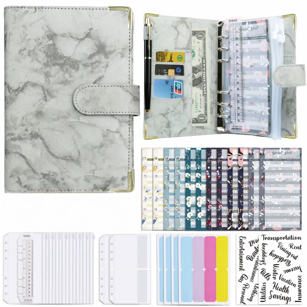 Блокнот-планер для ведения учета дохода/бюджета/финансов А5 Серый (27338156) - фото 6 Блокнот-планер для ведения учета дохода/бюджета/финансов А5 Серый (27338156) - фото 6