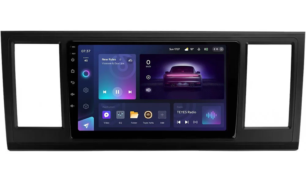 Магнитола штатная Teyes CC3 2K 6+128 Gb 360° для Volkswagen Caravelle 6 T6.1 T6 2015-2020 9" (AR-71321)