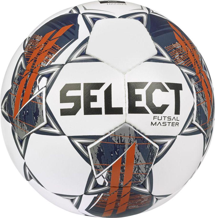 Мяч футзальный Select Futsal Master v22 4 Белый/Оранжевый (104346-358-4)