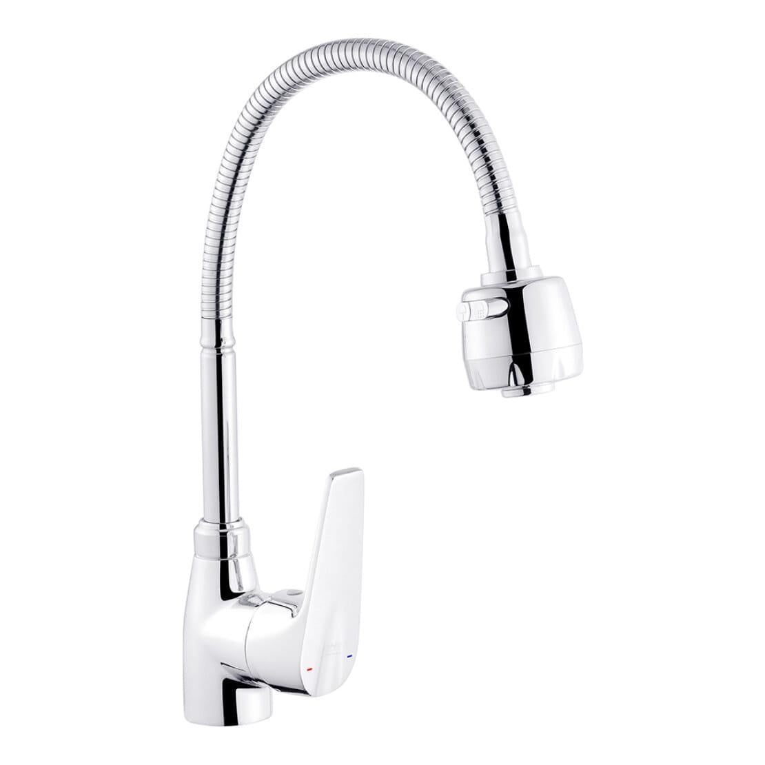 Смеситель для кухни Kroner KRM Odra C039-1 с гибким изливом Хром (CV021200)