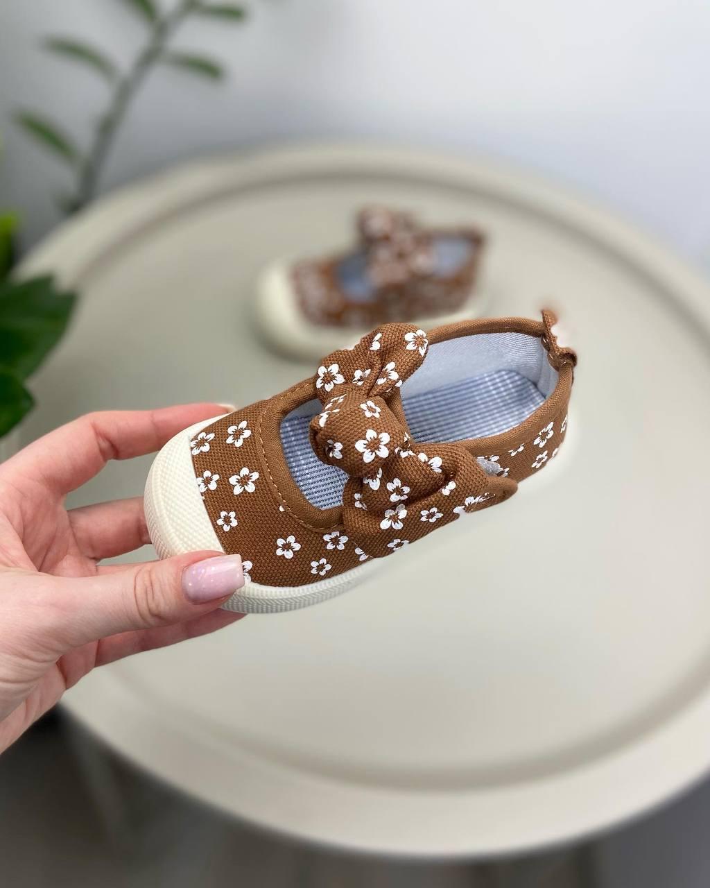 Кроссовки детские р. 19 Коричневый (810) - фото 5 Кроссовки детские р. 19 Коричневый (810) - фото 5