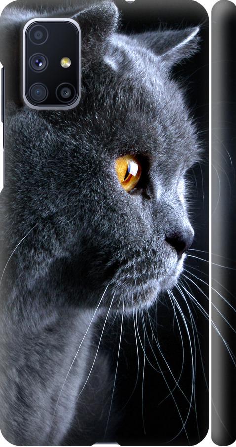 Чохол на Samsung Galaxy M51 M515F Гарний кіт (3038m-1944-42517)