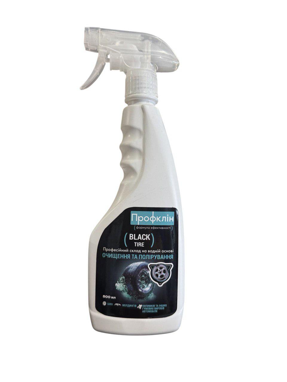 Чорнитель шин на водній основі BLACK TIRE 500 мл (3437)