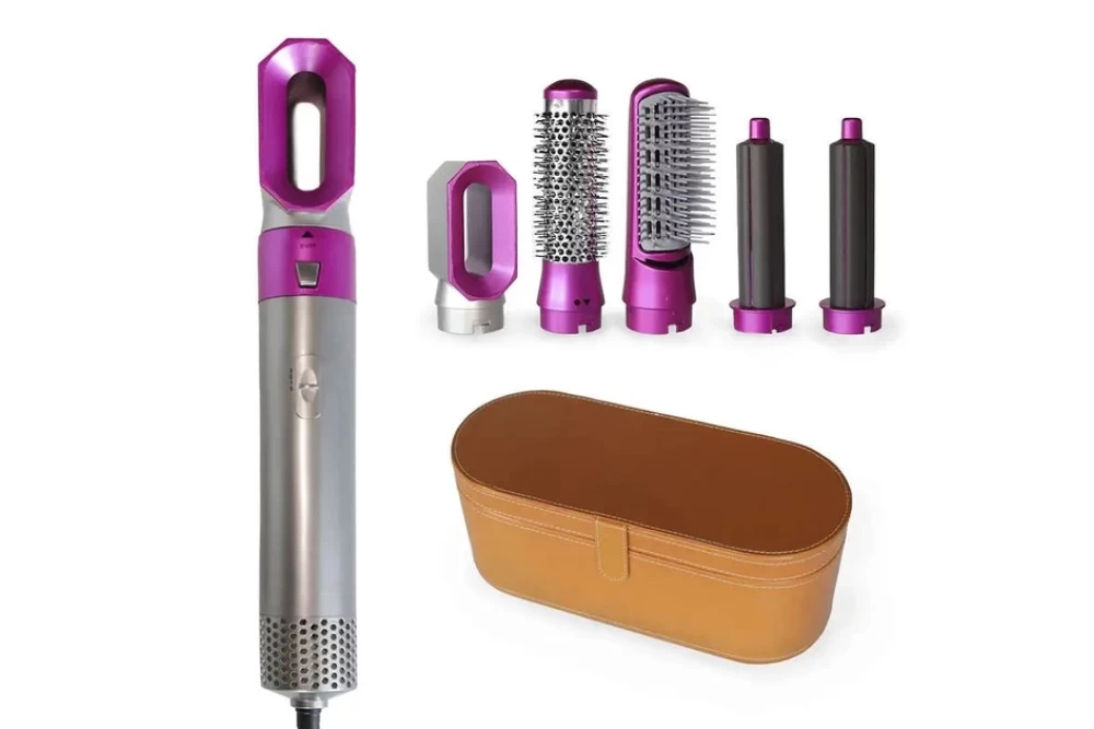 Фен-щетка cтайлер Hot air styler 5в1 в кейсе (22870177)