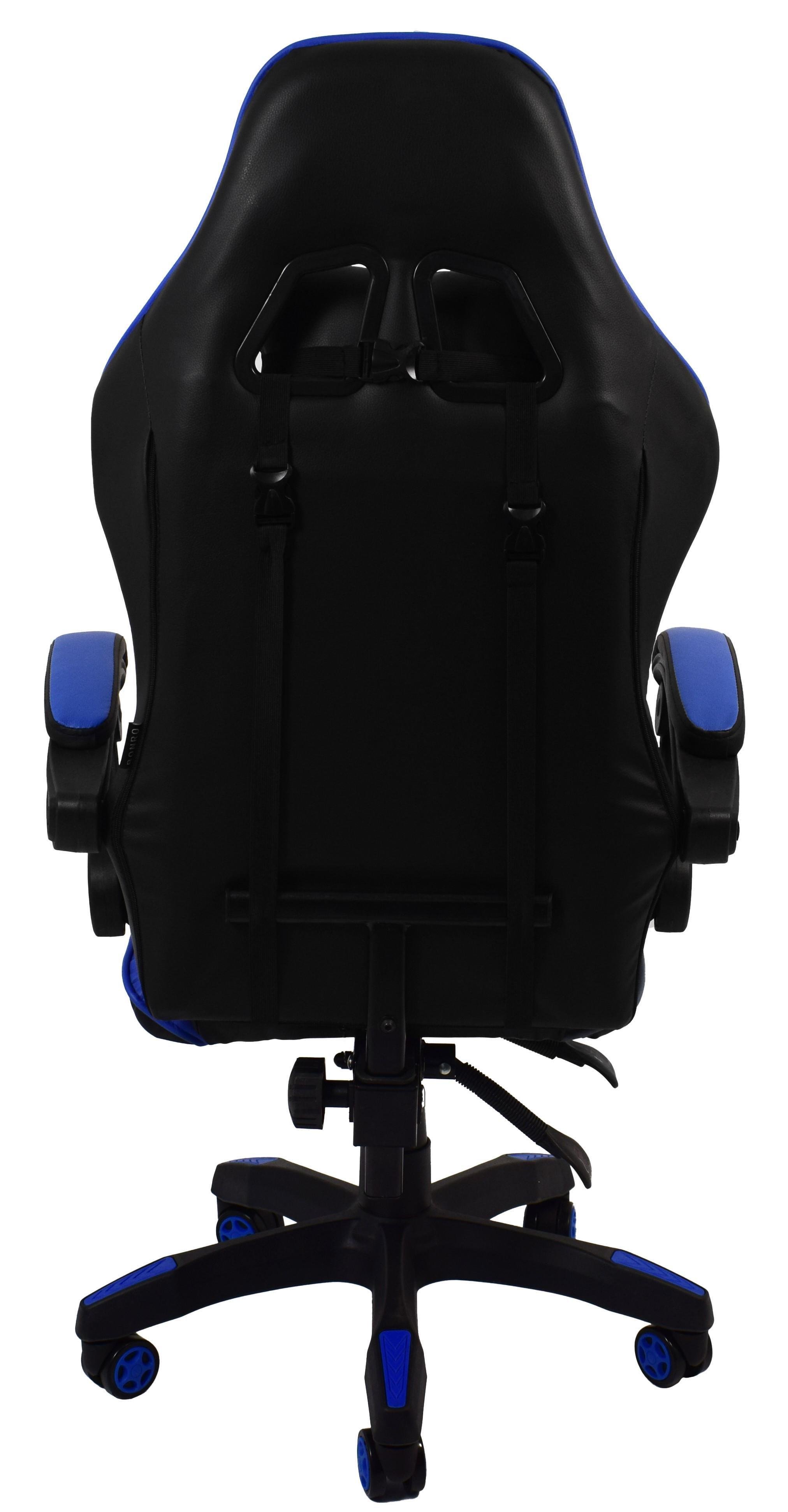 Кресло офисное компьютерное Bonro B-810 Синий (3544) - фото 10 Кресло офисное компьютерное Bonro B-810 Синий (3544) - фото 10