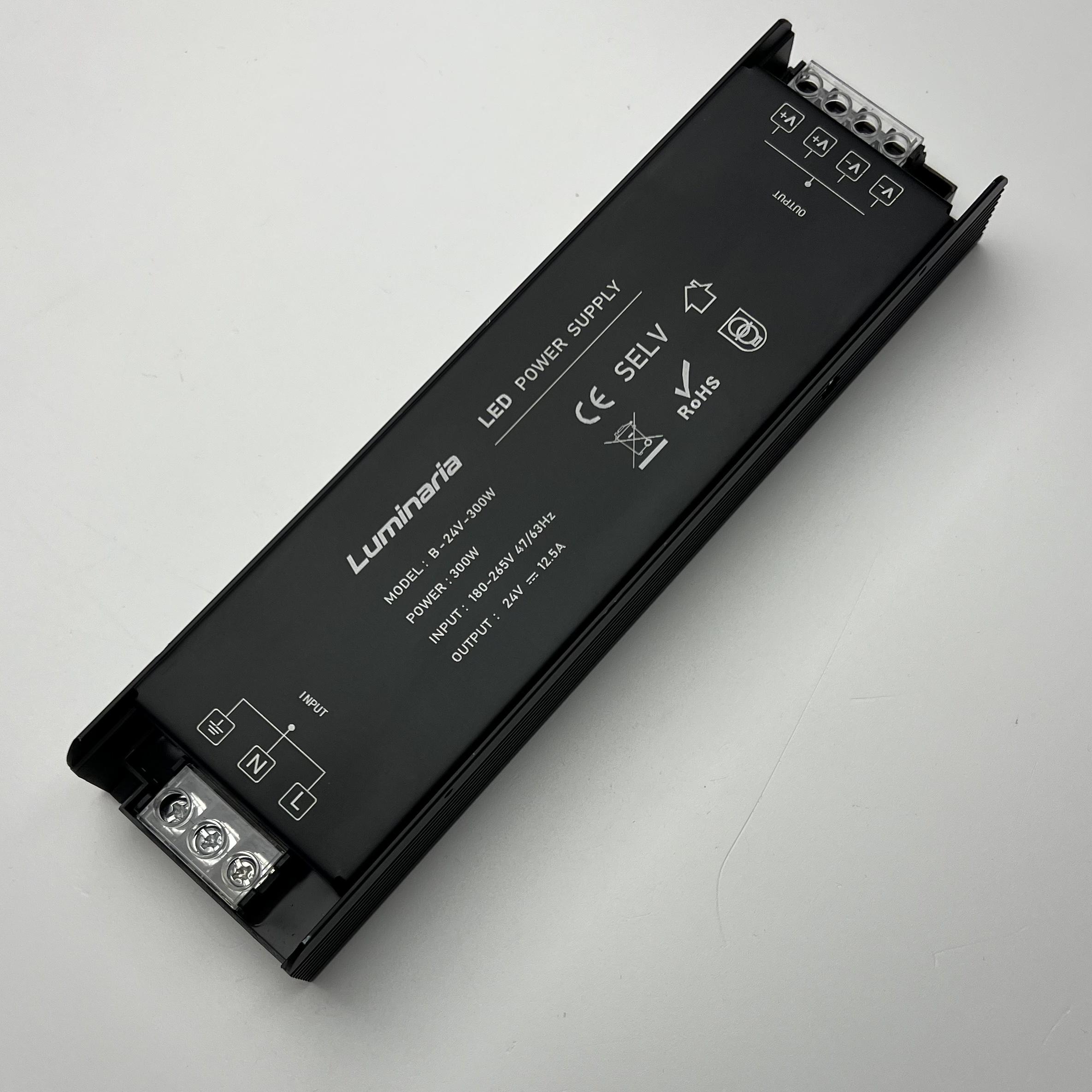 Перетворювач напруги 24V 300W 220х63х30 IP20 (22984034)