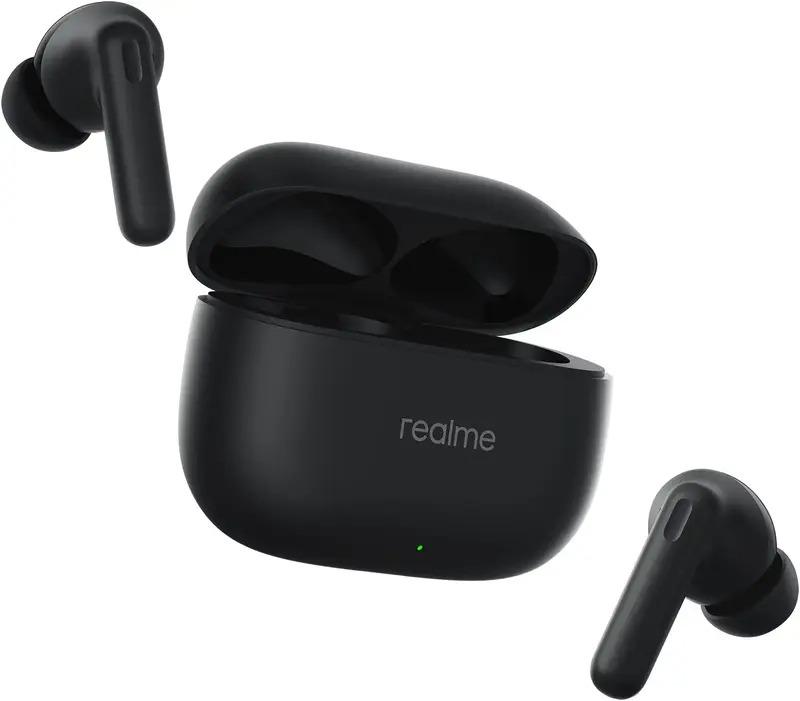 Наушники беспроводные Realme Buds T310 Bluetooth 5.4 ANC TWS Black (26075260) - фото 7 Наушники беспроводные Realme Buds T310 Bluetooth 5.4 ANC TWS Black (26075260) - фото 7