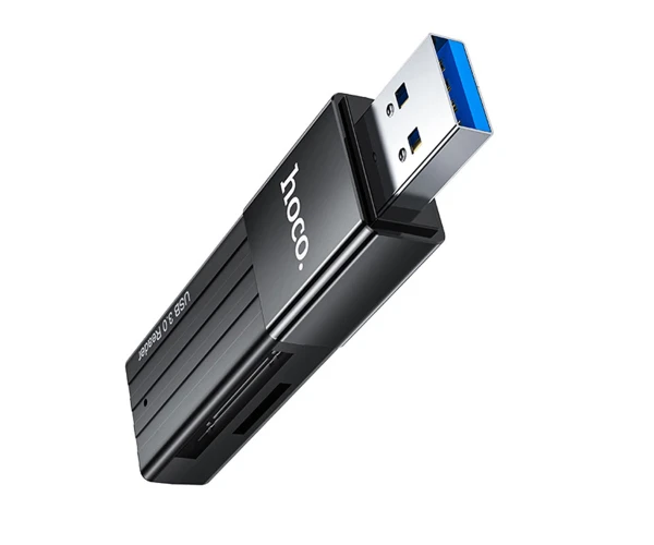 Картридер Hoco HB20 Mindful 2в1 USB 3.0 50pc Black Картридер Hoco HB20 Mindful 2в1 USB 3.0 50pc Black