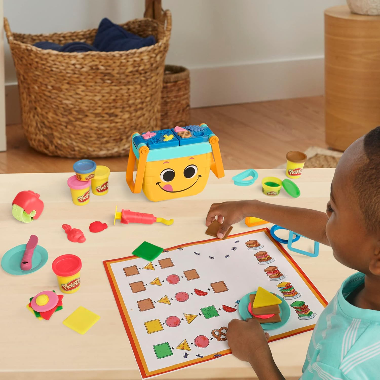 Набір для ліплення Play-Doh Hasbro Форми для пікніка (F6916) - фото 4