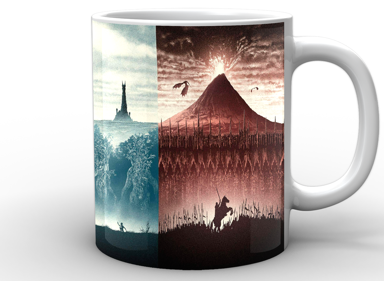 Чашка GeekLand The Lord of the Rings Все части (LR.02.029)