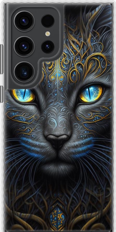 Чехол на Samsung Galaxy S23 Ultra Кошка (5548pc-2906-42517)