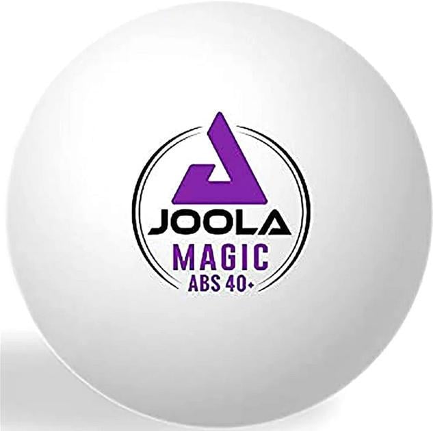 Мячики для настольного тенниса Joola Magic ABS 40+ 72 шт. White (930813)