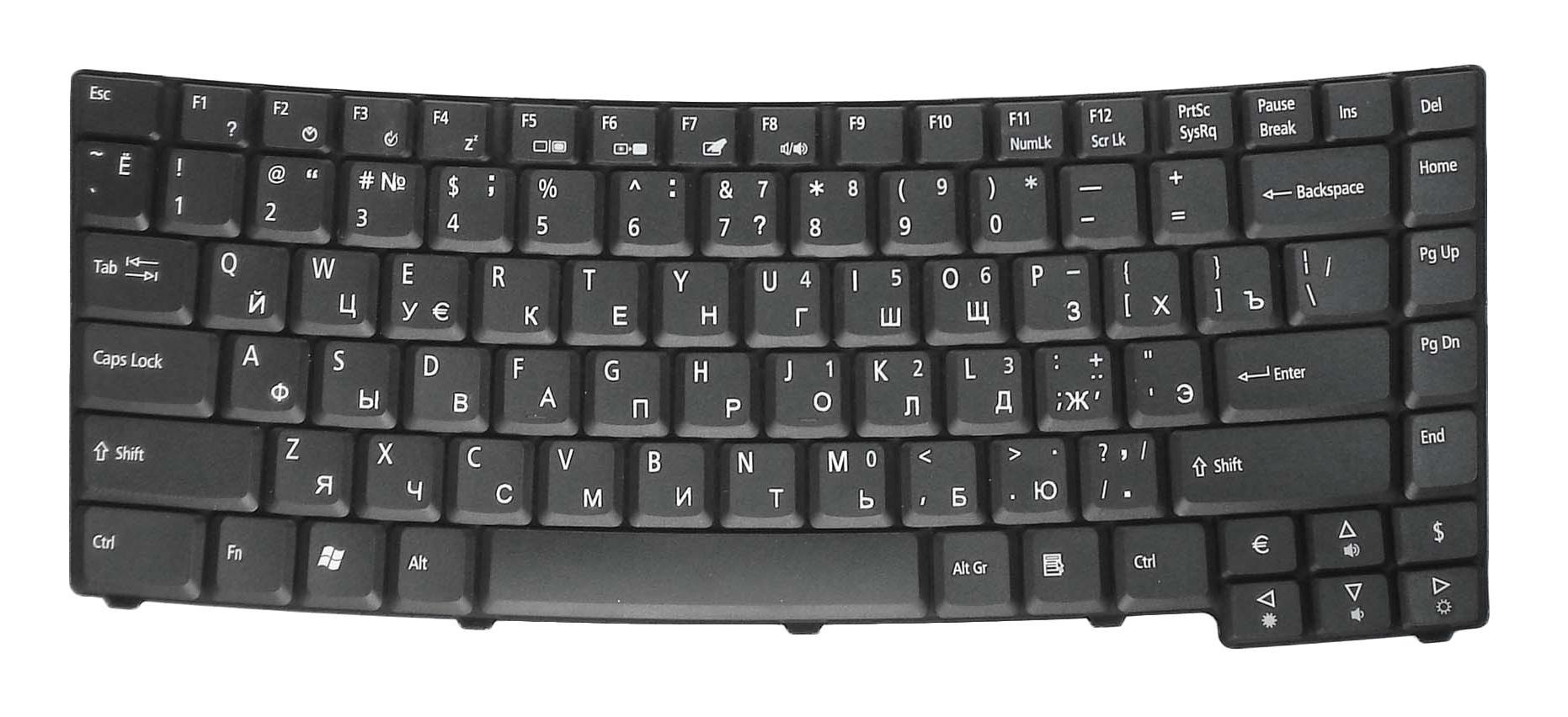 Клавиатура для ноутбука Acer Ferrari 4000 TravelMate 8100 Black