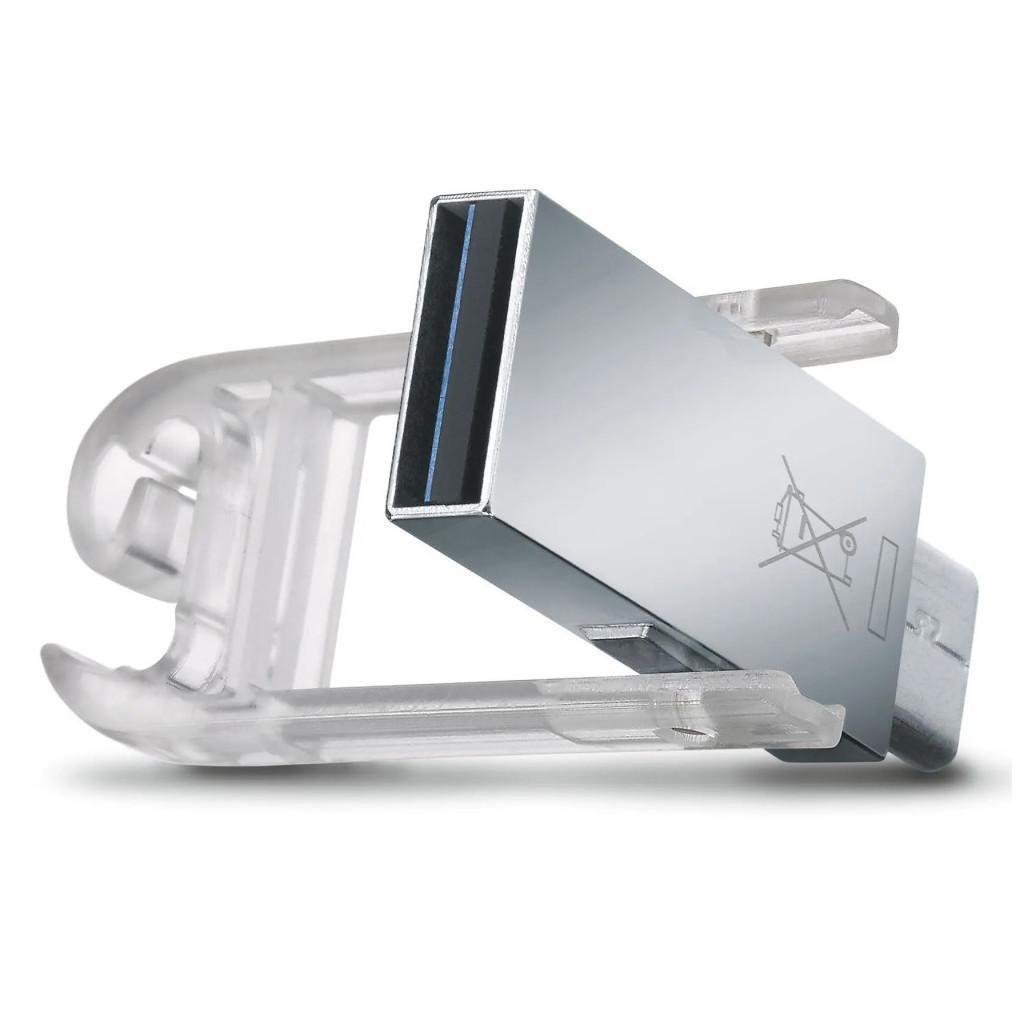 Нож складной Victorinox VictorinoxWor USB 3.0/3.1 32 Gb 58 мм Прозрачно-красный (m344510) - фото 5