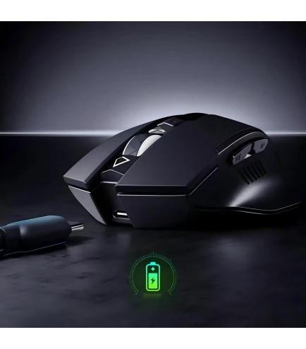 Миша бездротова INPHIC F1 з USB 2.4Gz акумулятором 1600 DPI Чорний - фото 3