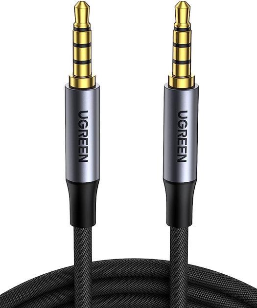 Кабель UGREEN AV183 3,5 мм to 3,5 мм Audio Cable 2 м Black (6957303827824)