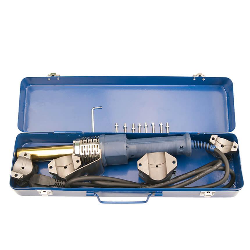 Сварочный комплект для труб ППР Wezer CF-40-B 800 Вт круглые насадки Ø20/40 мм - фото 2