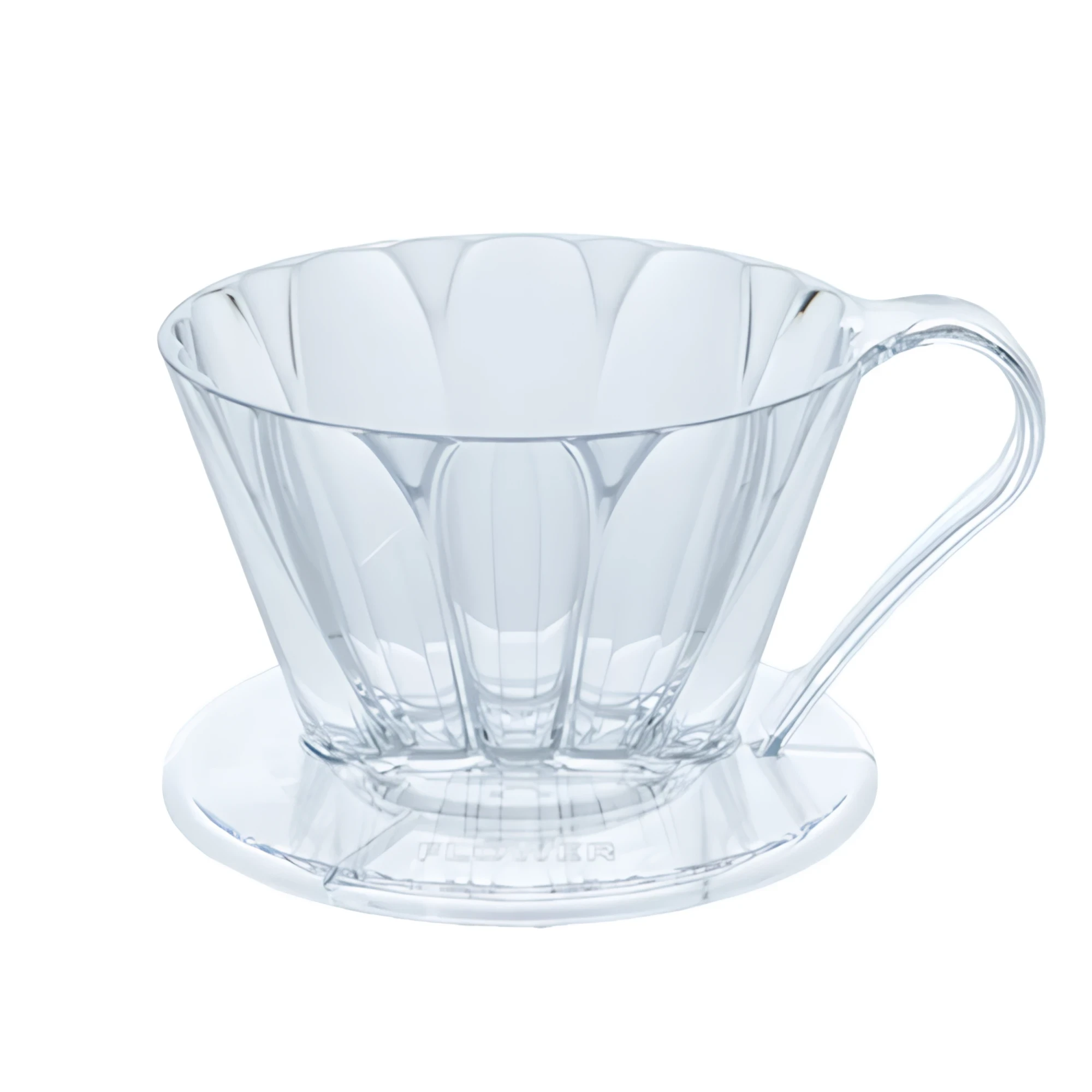 Пуровер CAFEC Tritan Flower Dripper Oval 102 Clear