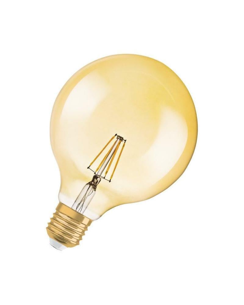 Лампа светодиодная Osram 4058075809406 1906LED GLOBE G125 6,5W/825 230V FIL E27 Gold (36813147)