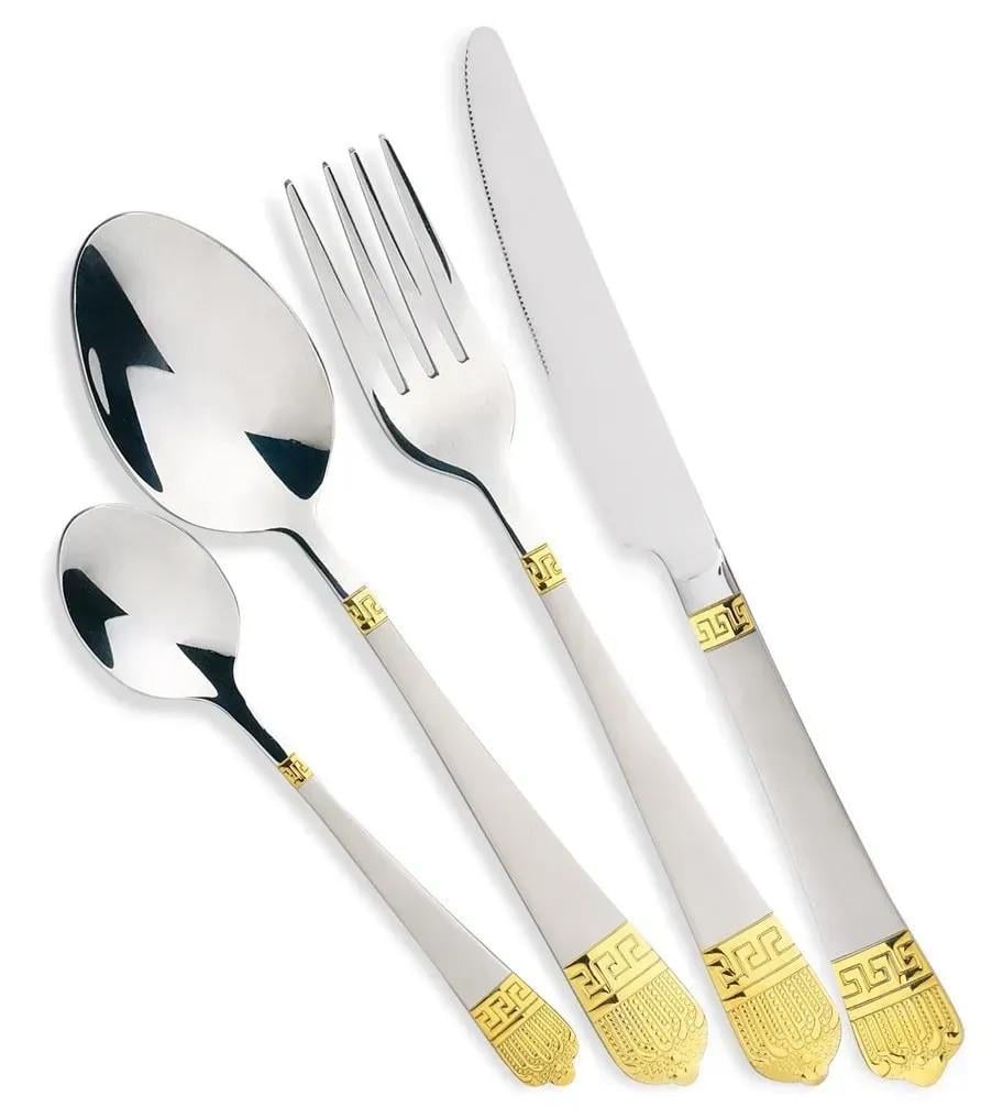 Набір столових приладів Zillinger ZL-710G Yana 72 предмета в подарунковій валізі на 12 персон (2726025521)