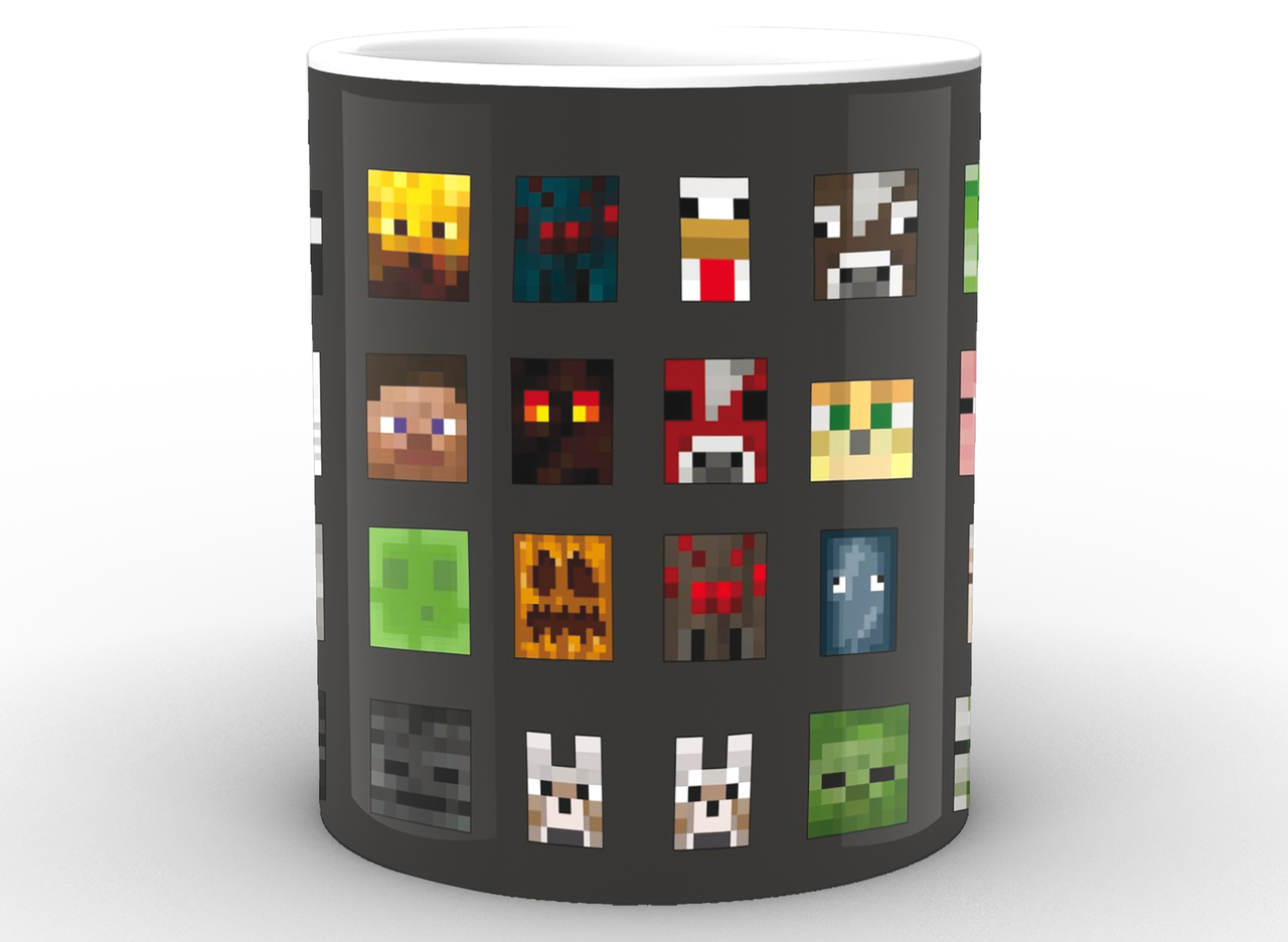 Чашка GeekLand Майнкрафт постер 330 мл