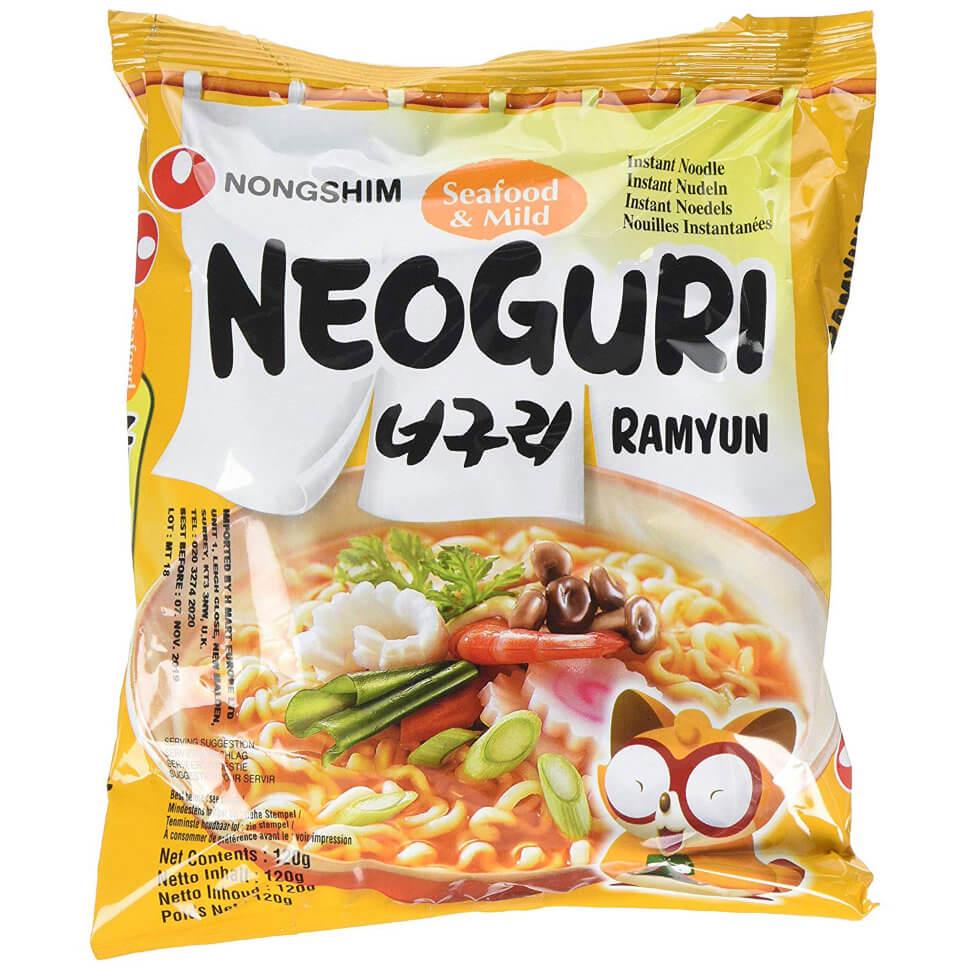 Лапша рамен Nongshim с морепродуктами средне- острый 120 г (5476)