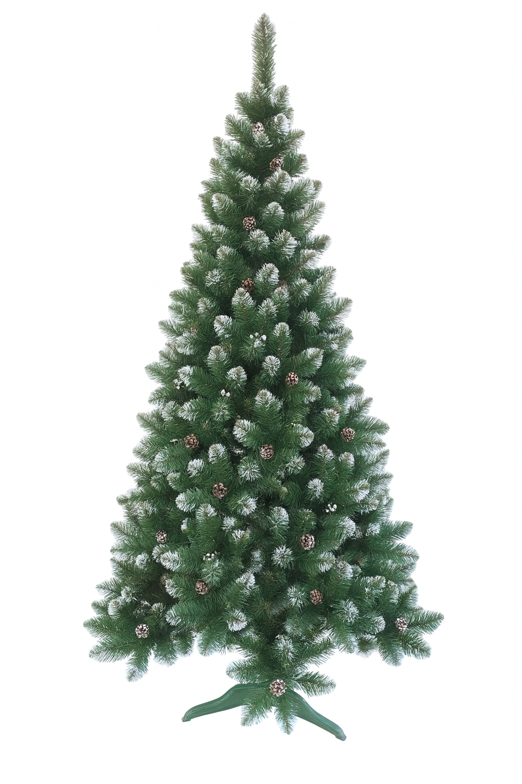 Искусственная елка пушистая со снегом YaLINKA КS20 с серебряными шишками и жемчужинами 200 см Серебристый (90887638) - фото 1 Искусственная елка пушистая со снегом YaLINKA КS20 с серебряными шишками и жемчужинами 200 см Серебристый (90887638) - фото 1