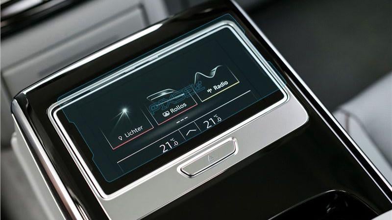 Стекло защитное Pixsel гибридный глянец на планшет Audi A8/S8 6,9“ 2018-2023