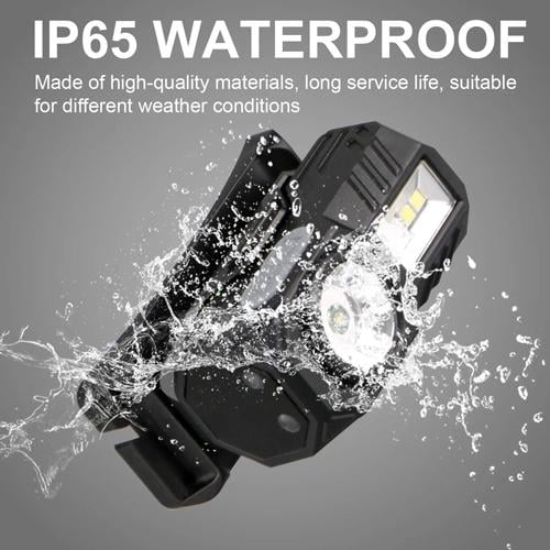 Фонарь налобный T131-XPE/3SMD/Red/Green/Blue/UV Motion sensor Type-C Black (10086) - фото 5 Фонарь налобный T131-XPE/3SMD/Red/Green/Blue/UV Motion sensor Type-C Black (10086) - фото 5