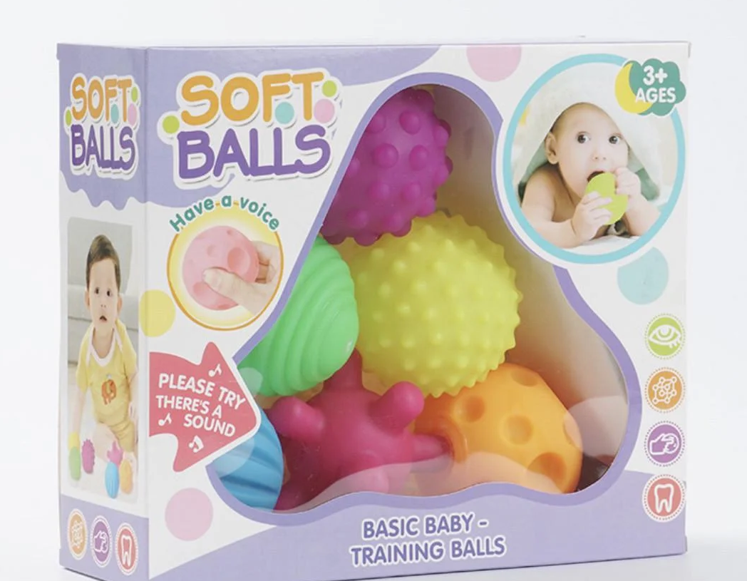 Игрушка для купания SOFT BALLS тактильный Игрушка для купания SOFT BALLS тактильный