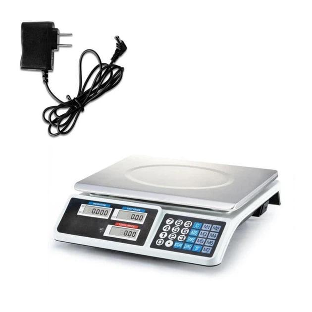 Торговельні ваги електронні Digital pricing scale акумуляторні з дисплеєм та розрахунком вартості до 40 кг (33458007) - фото 6