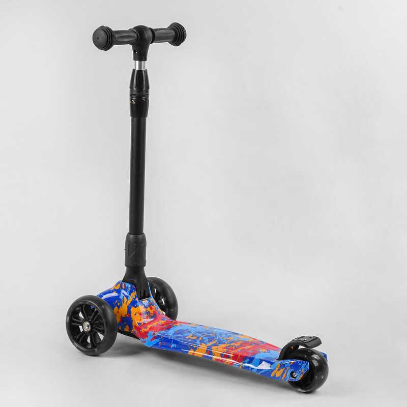 Самокат трехколесный Best Scooter 82-961 MAXI 3 колеса PU со светом