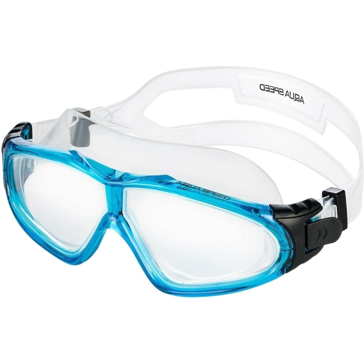 Очки для плавания Aqua Speed SIROCCO Голубо-прозрачный (042-02)