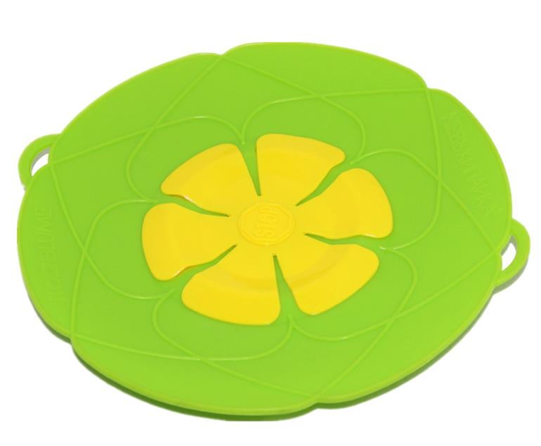 Крышка невыпаекка Spill Stopper силиконовая 29 см Зеленый (18000)