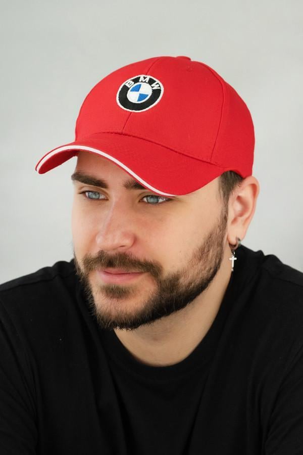 Бейсболка для автомобилистов Braxton "BMW Velocity" унисекс Красный (1673)