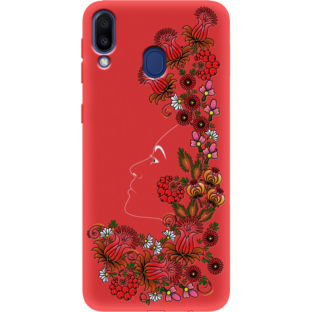 Чохол BoxFace Samsung M205 Galaxy M20 3D Ukrainian Muse Червоний силікон  (36205-bk64-43047)