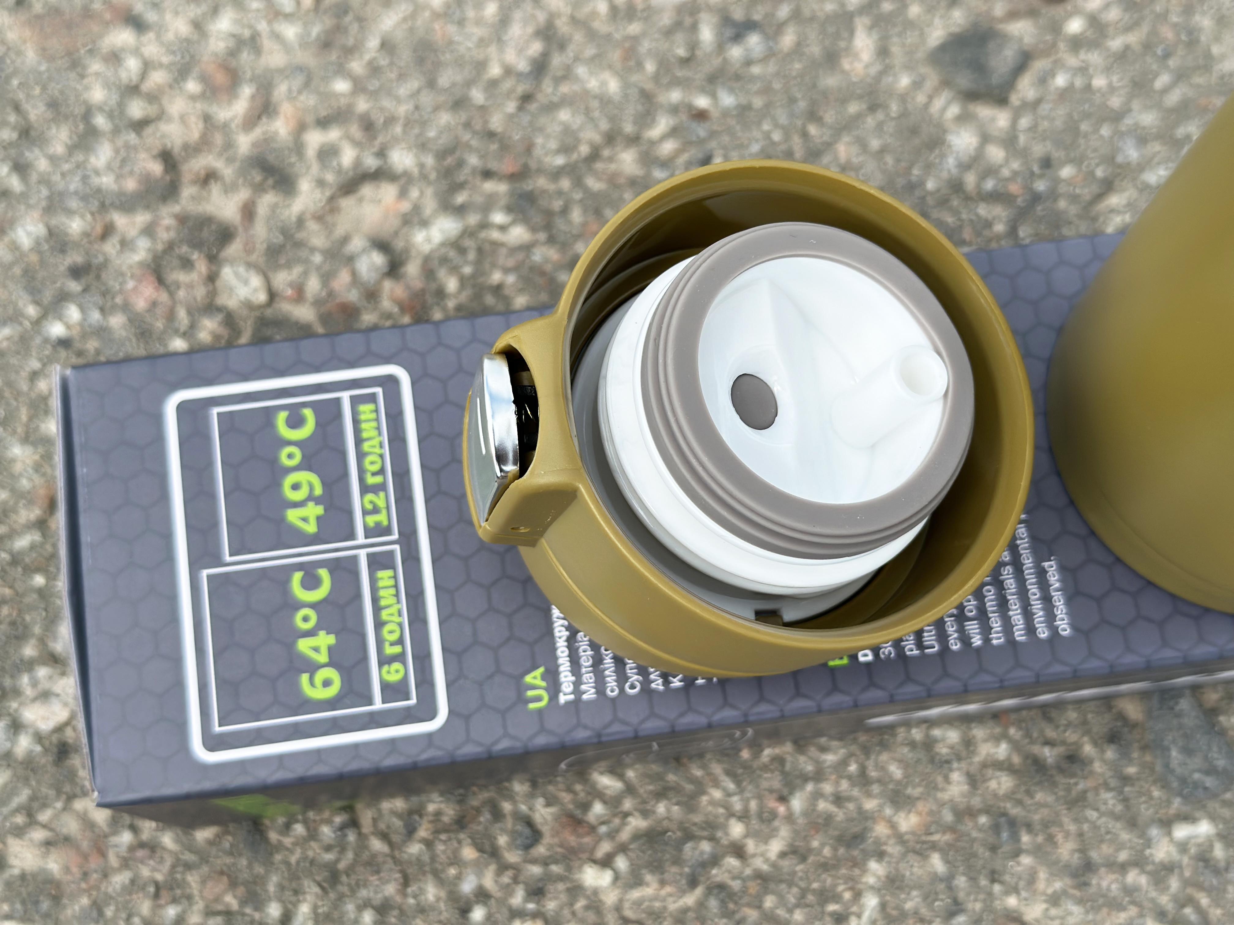 Термокружка Tramp держит 12 ч. 0,45 л (UTRC-107-khaki) - фото 8 Термокружка Tramp держит 12 ч. 0,45 л (UTRC-107-khaki) - фото 8