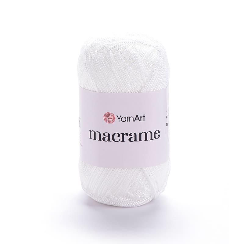 Пряжа YarnArt Macrame 154 Белый