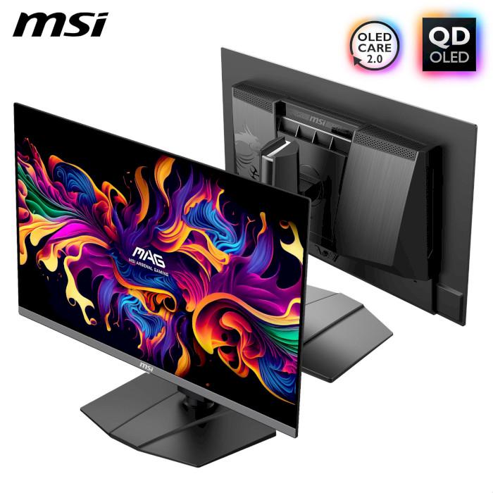 Монітор ігровий MSI MAG 272UP QD-OLED X24 3840x2160 240 Гц 250 кд/м2 Black (32202285) - фото 5 Монітор ігровий MSI MAG 272UP QD-OLED X24 3840x2160 240 Гц 250 кд/м2 Black (32202285) - фото 5