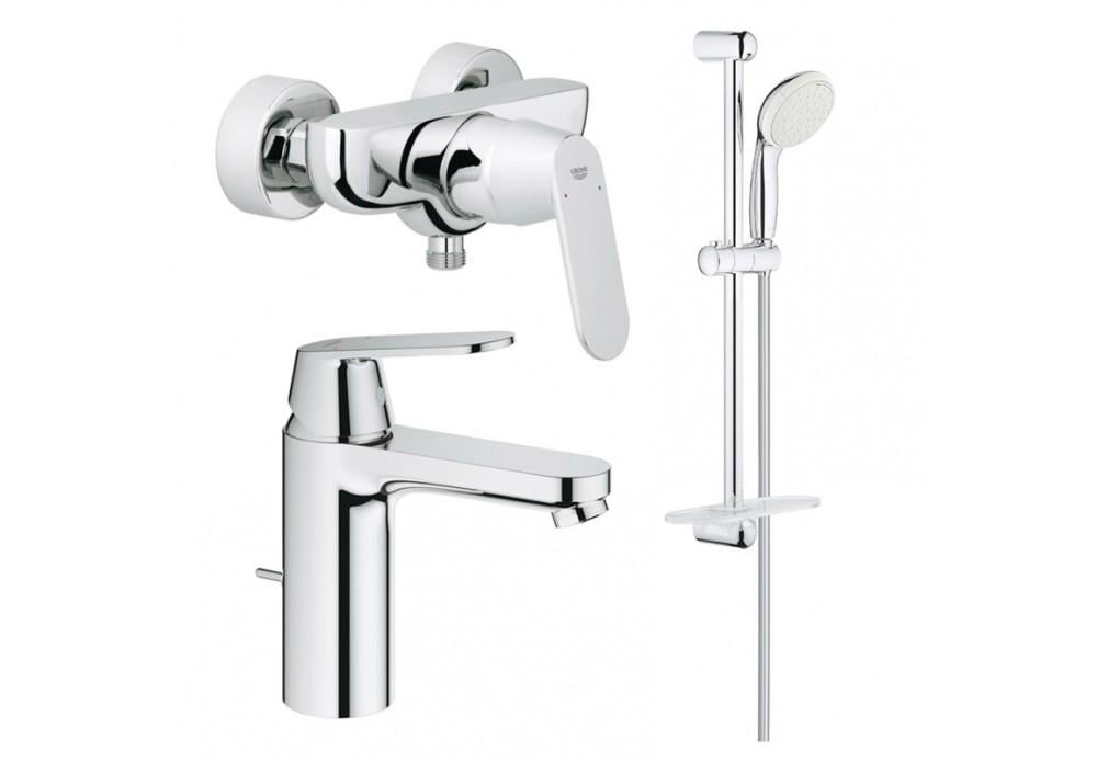 Набор смесителей для душа Grohe EX Eurosmart Cosmopolitan S 126114M Набор смесителей для душа Grohe EX Eurosmart Cosmopolitan S 126114M