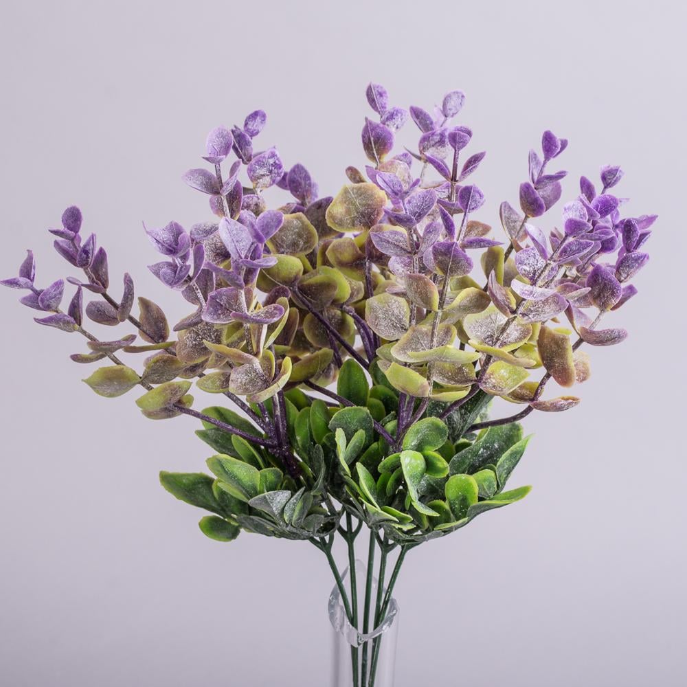 Букет травка Эвкалипт цветной Фиолетовый (1363-1)