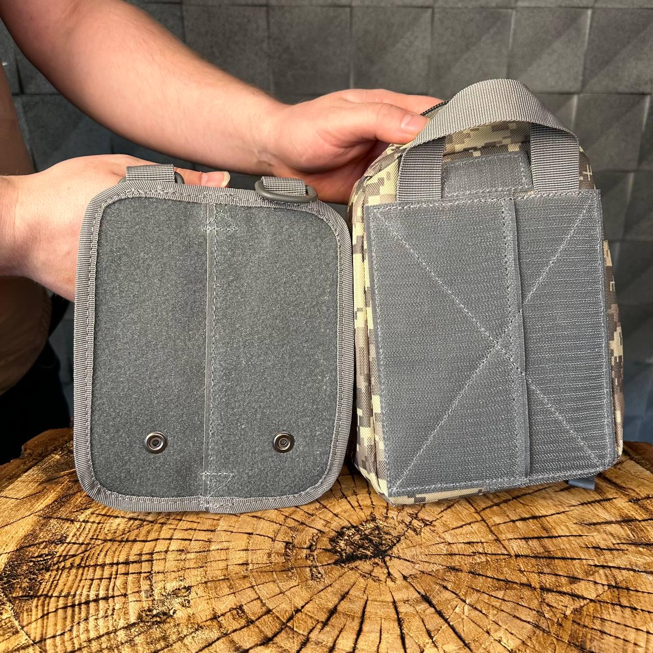 Подсумок для аптечки быстрого сброса стандарт НАТО Пиксель - фото 11 Подсумок для аптечки быстрого сброса стандарт НАТО Пиксель - фото 11