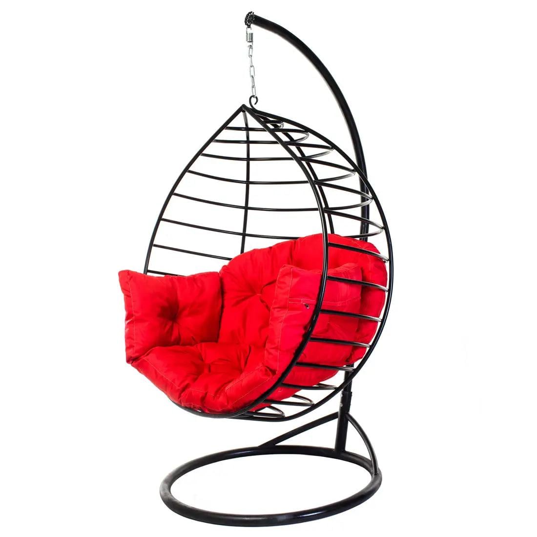 Крісло-кокон Nest на стійці 180 см до 250 кг Red (П451)